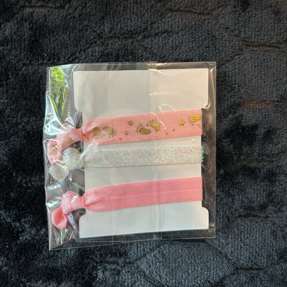 It’s A Girl Baby Shower Favors 48 Count Individually Wrapped Hair Ties